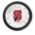 Holland Bar Stool Co North Carolina State University Indoor/Outdoor LED Thermometer ODThrm14BK-08NCarSt